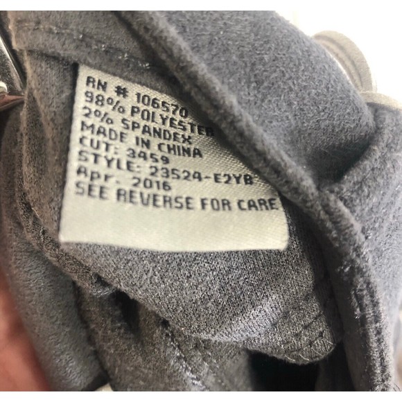 Tractr size 8 Grey Faux Suede Pants nwt - Picture 5 of 5